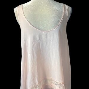 FREE PEOPLE-INTIMATELY-PINK LOOSE FITTING TOP